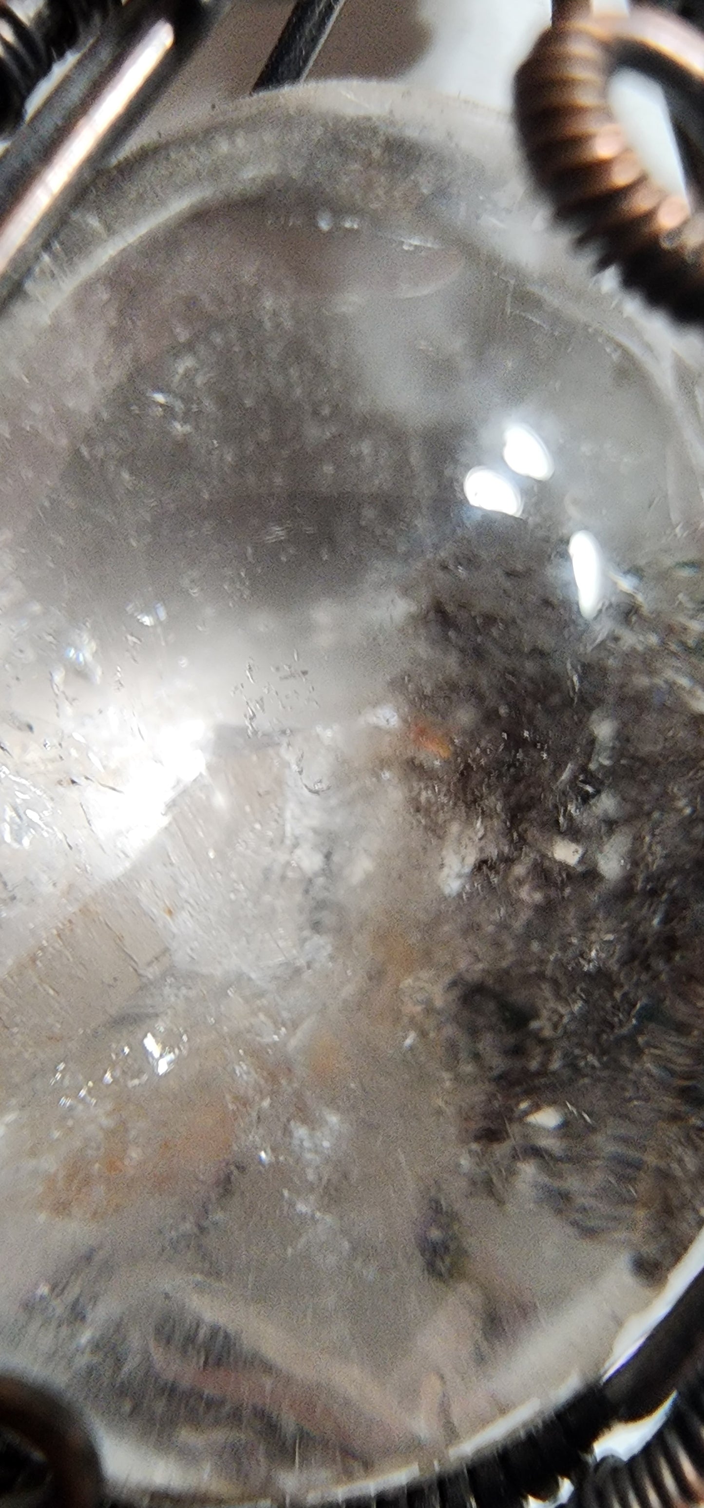 Rare Crystal Point in Pink Lodalite