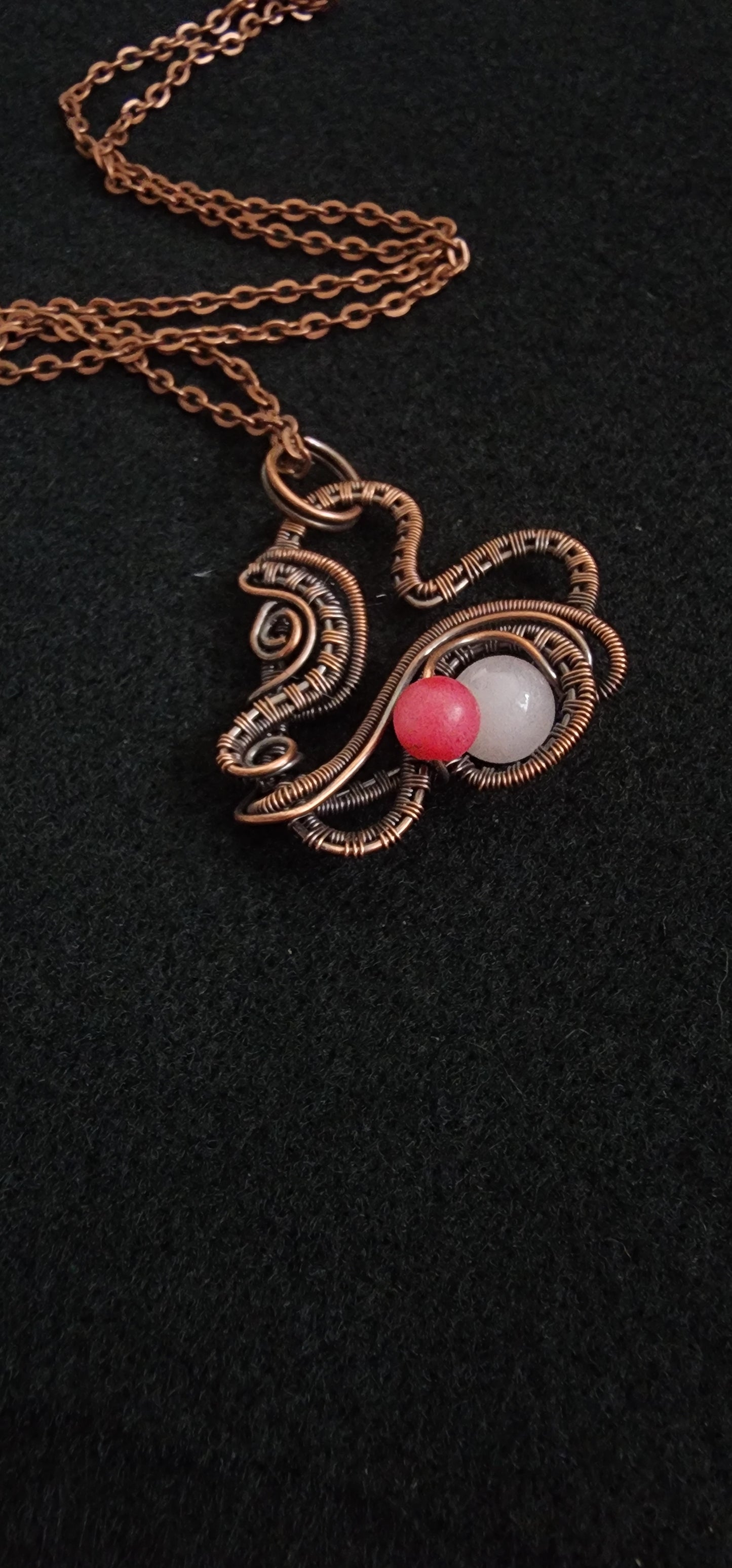 Rose Quartz and Dyed Pink Agate