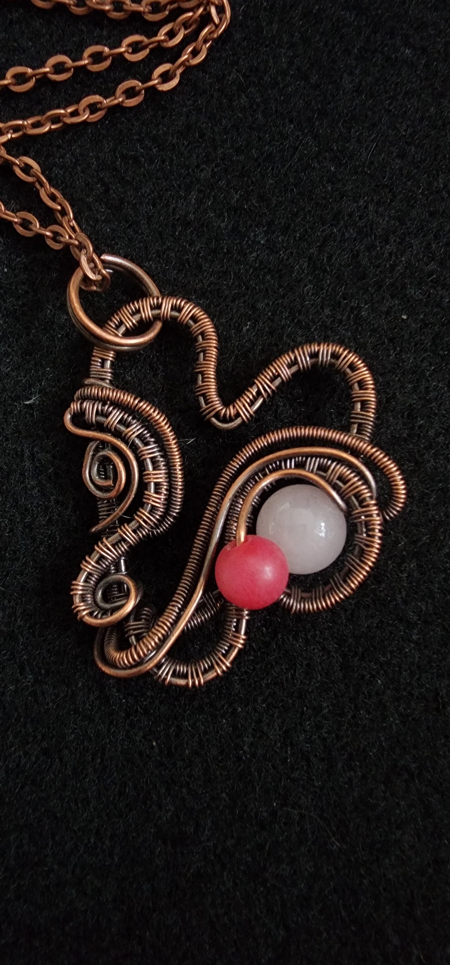 Rose Quartz and Dyed Pink Agate