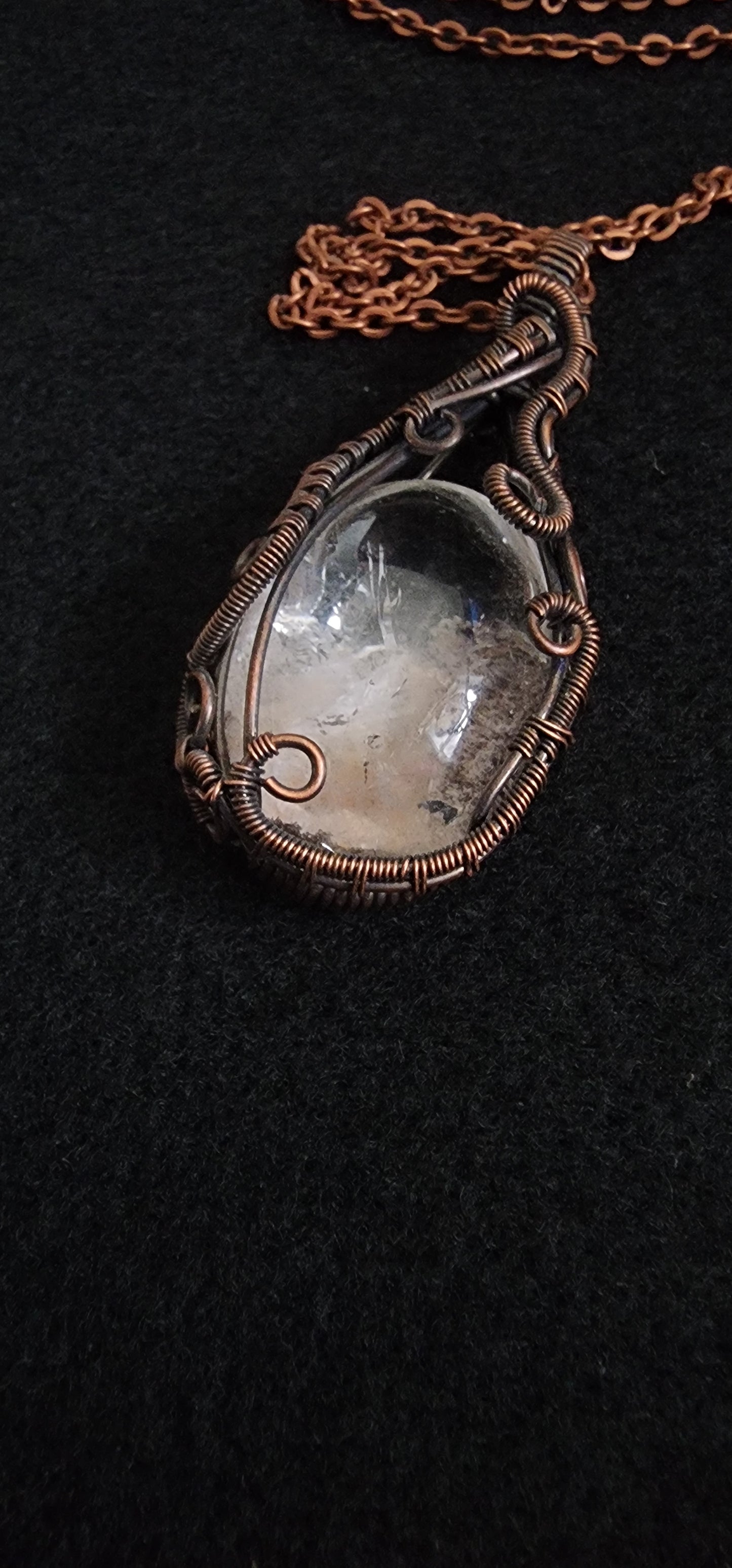 Rare Crystal Point in Pink Lodalite