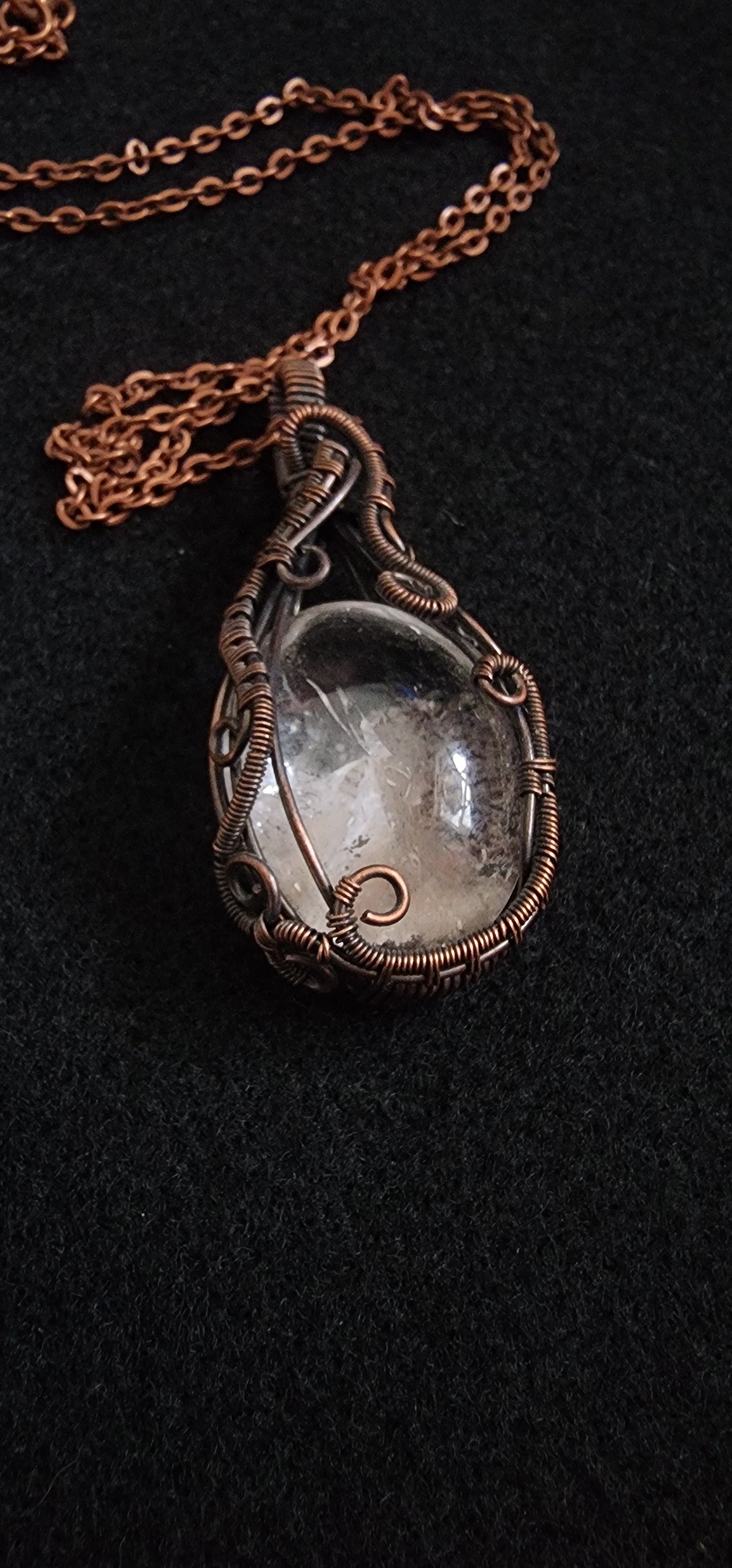 Rare Crystal Point in Pink Lodalite