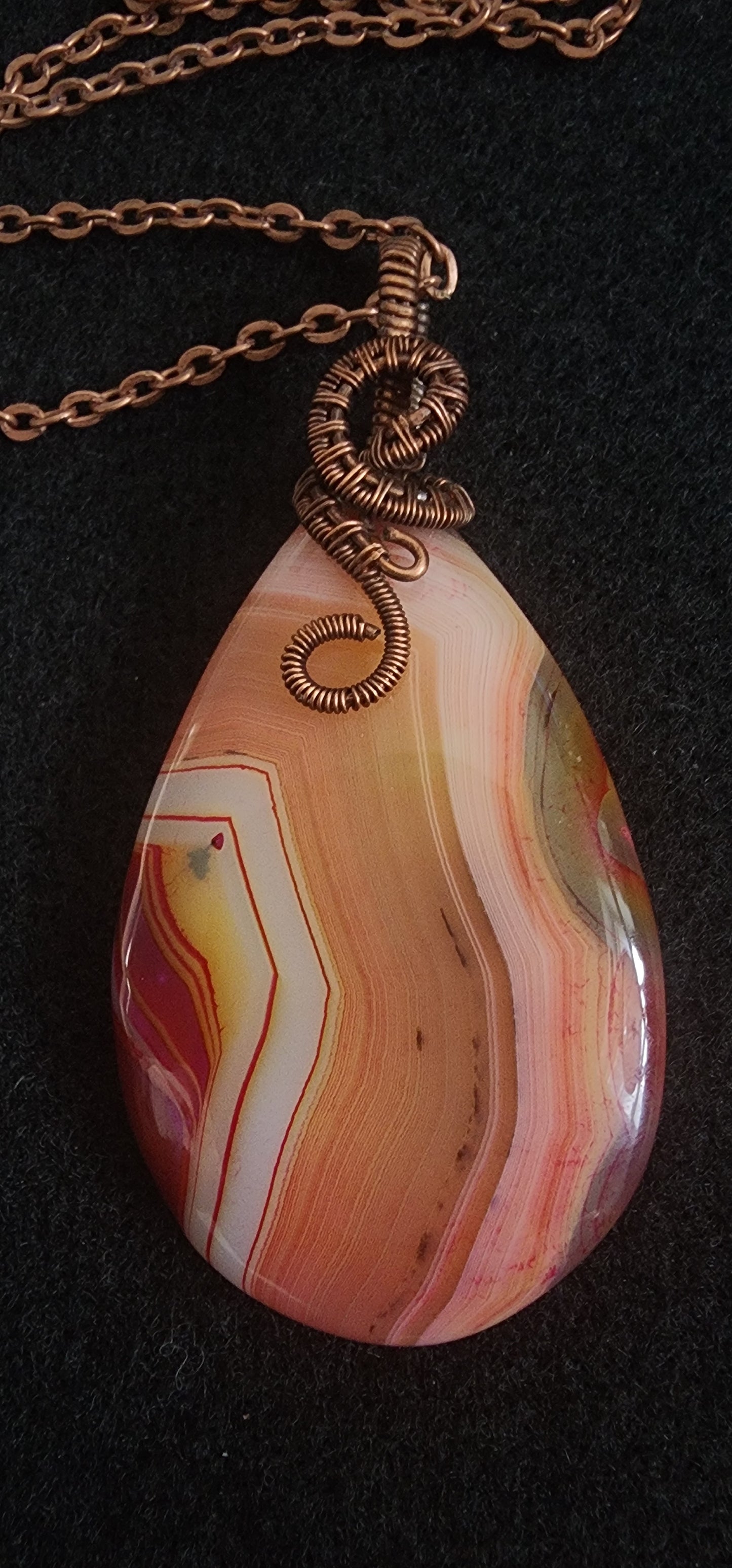 Dyed Pink Agate