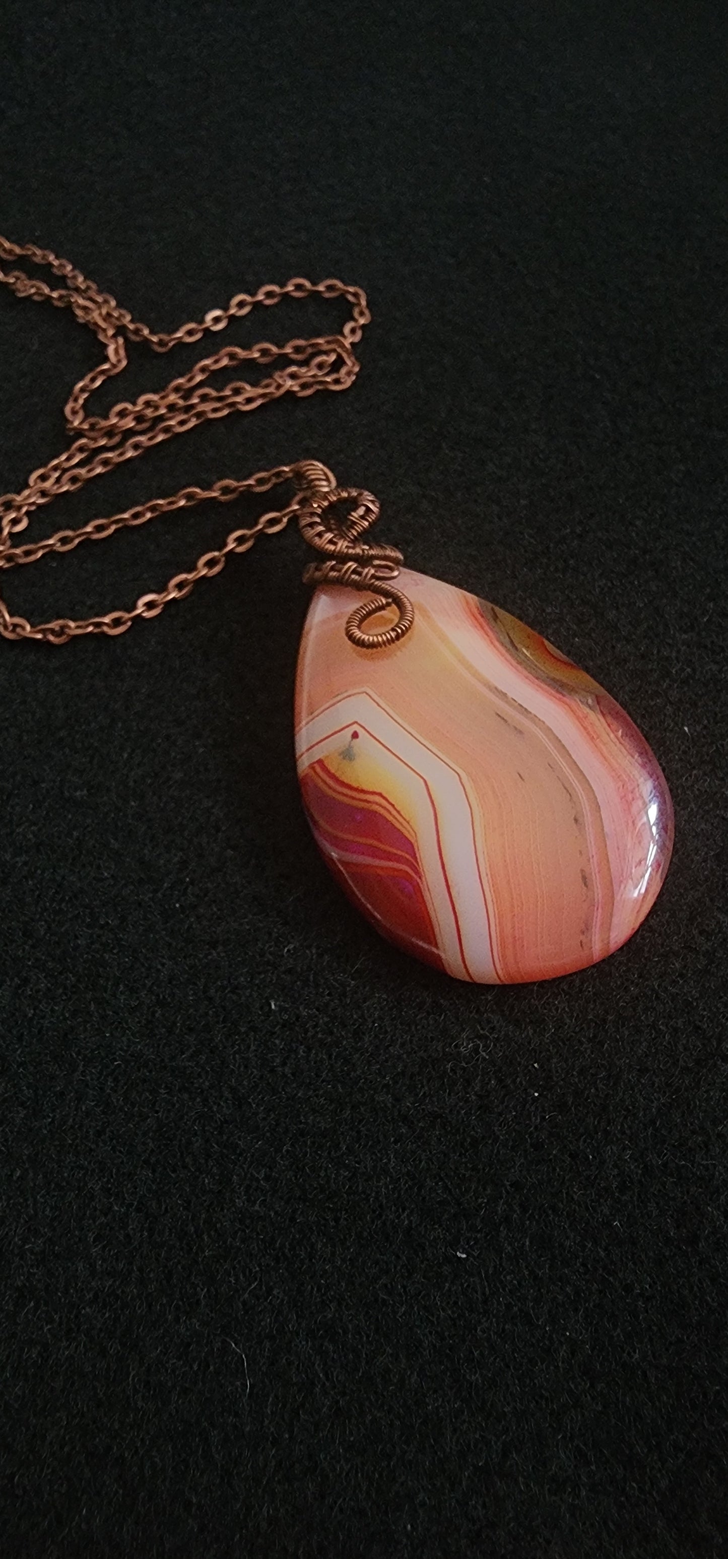 Dyed Pink Agate