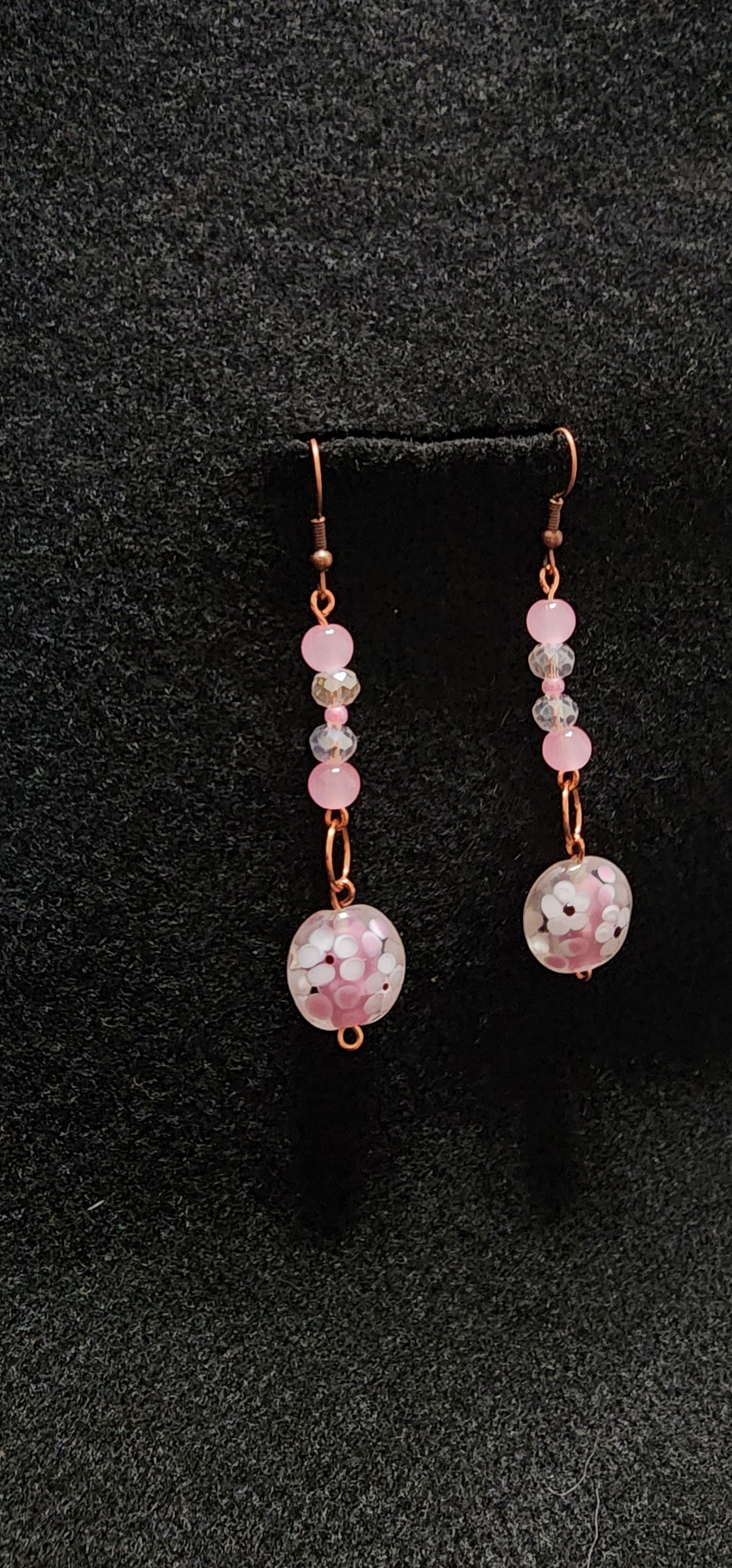 Pink Blown Glass