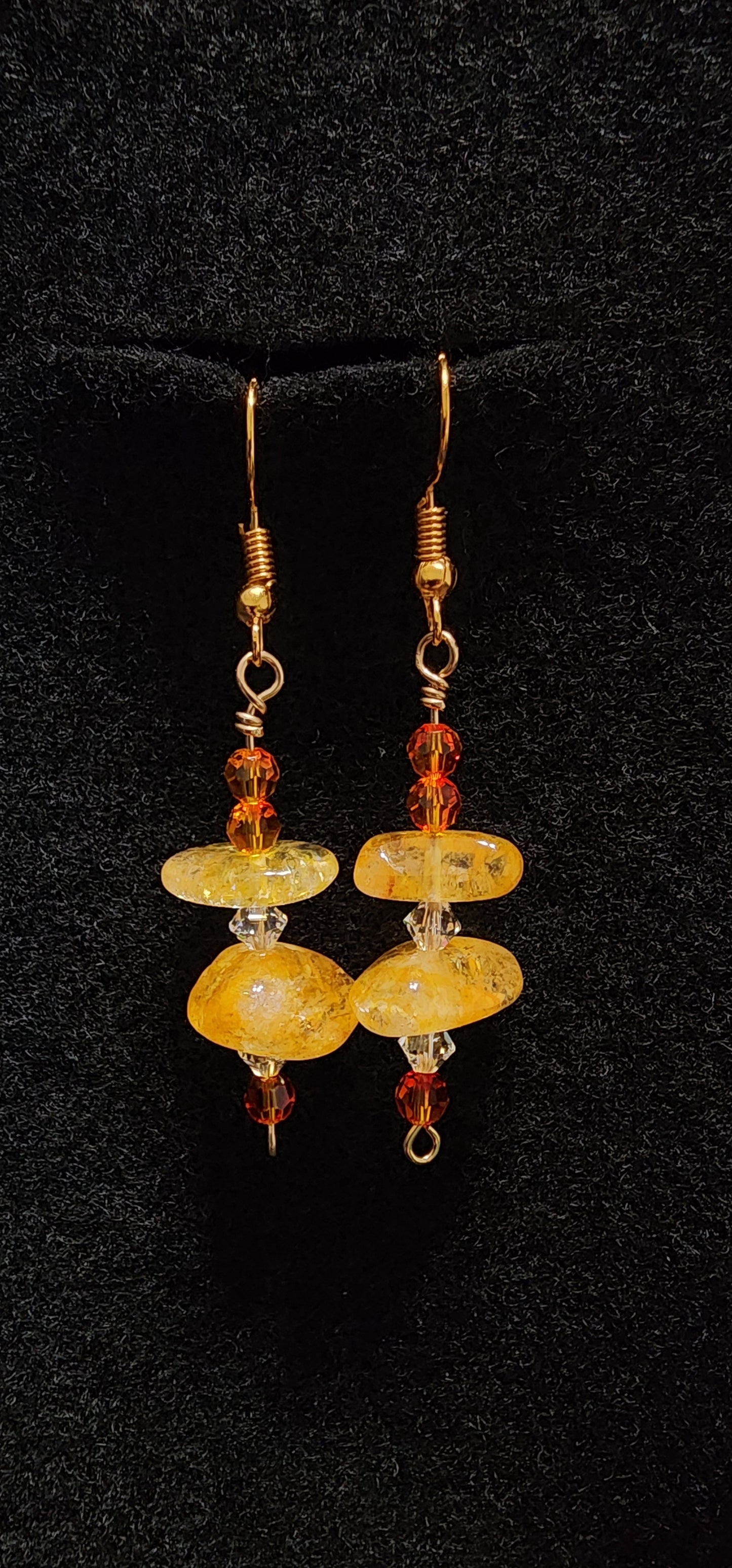 Orange crystal