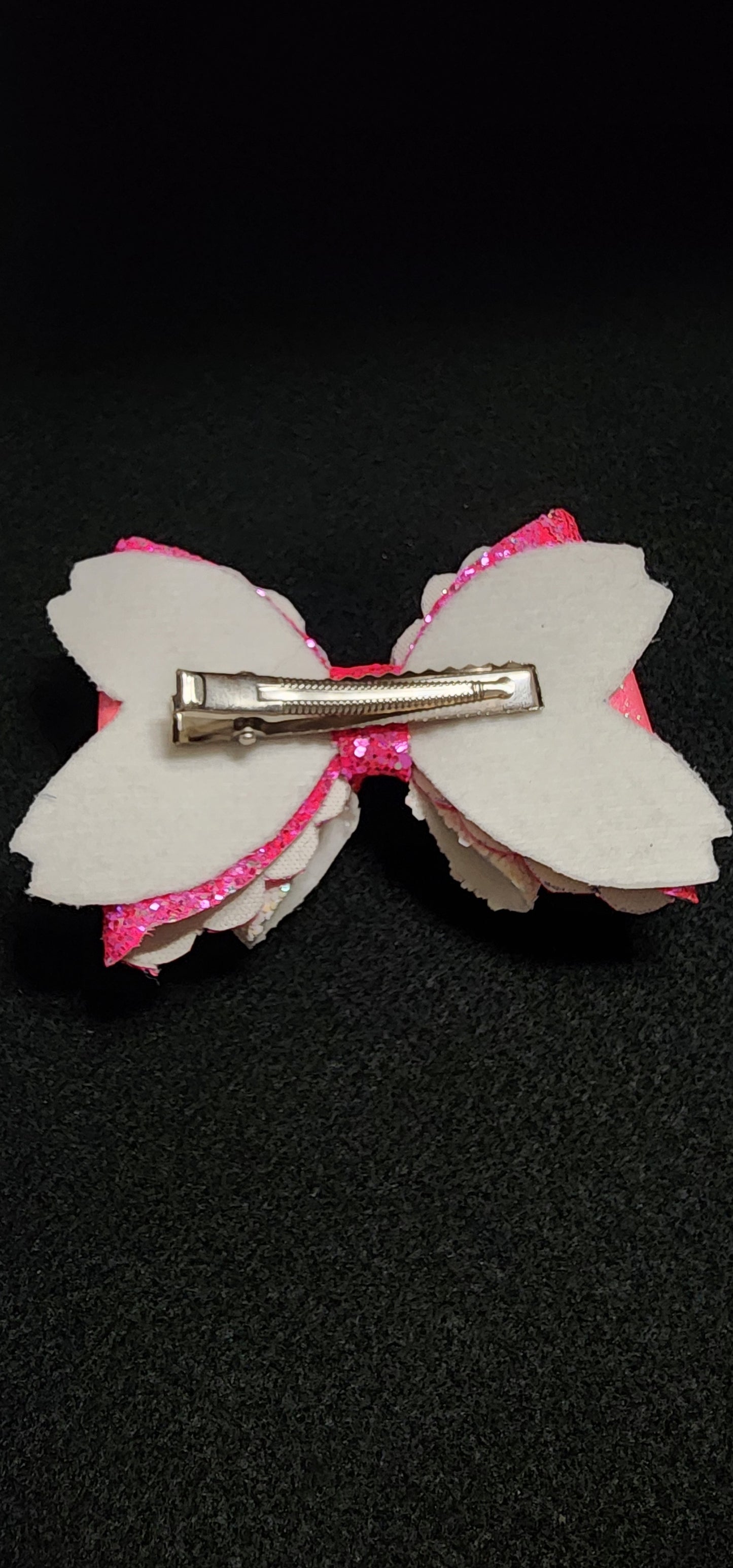 Pink and white sparkle