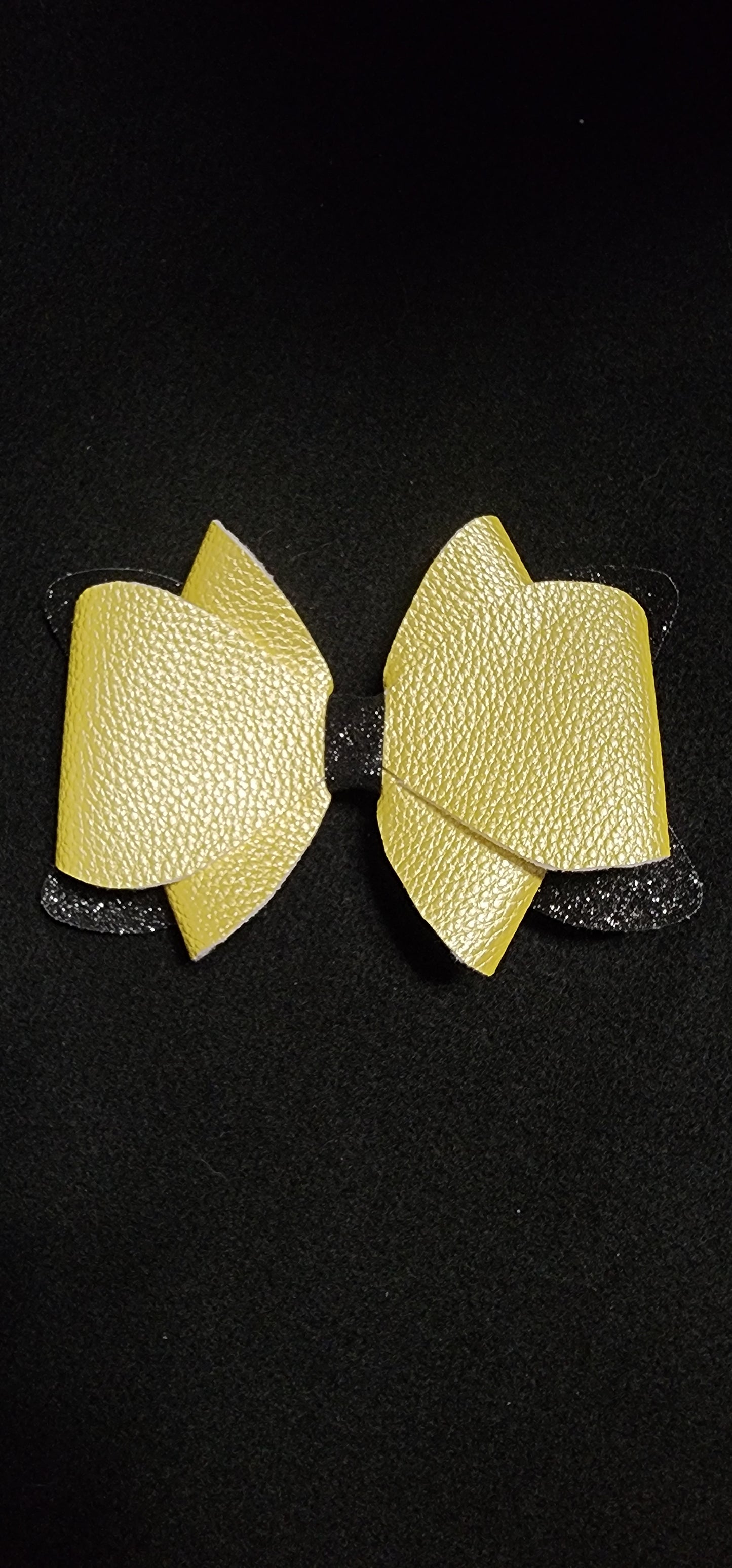 Yellow and black