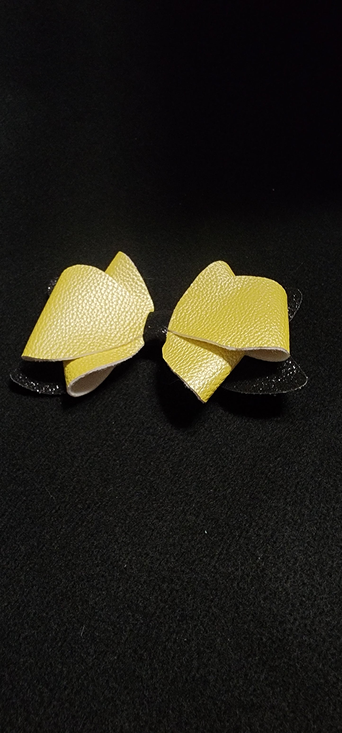 Yellow and black