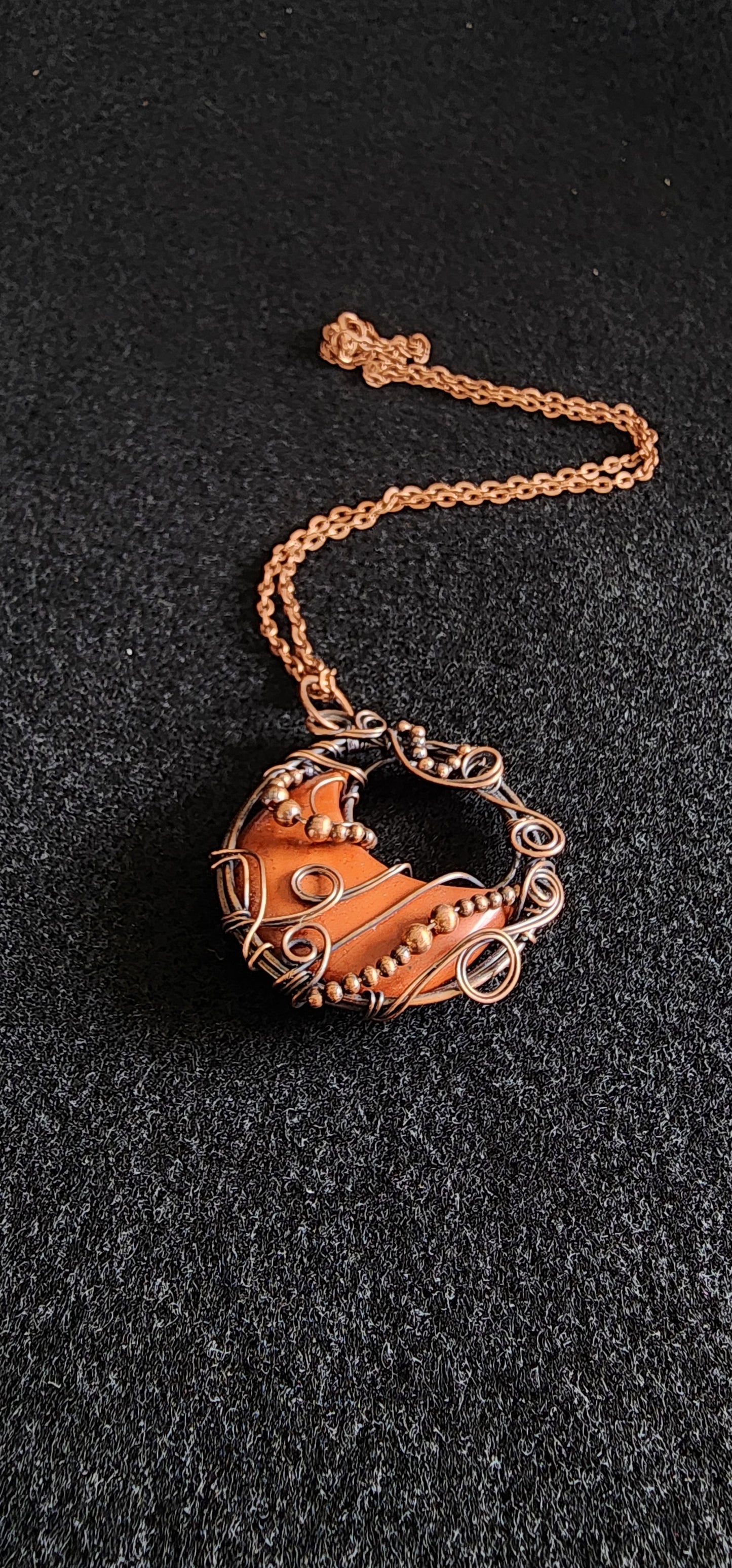 Red Jasper Moon
