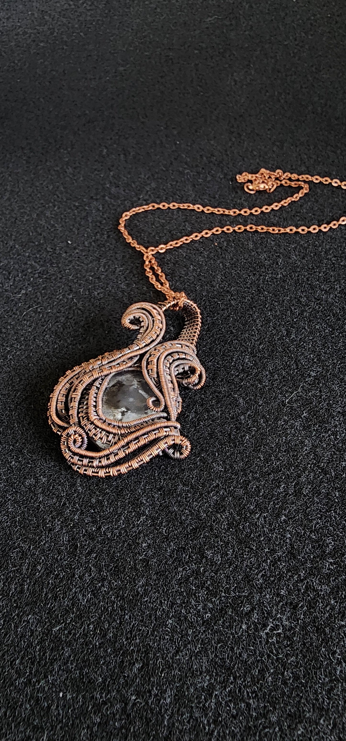 Black Moss Agate