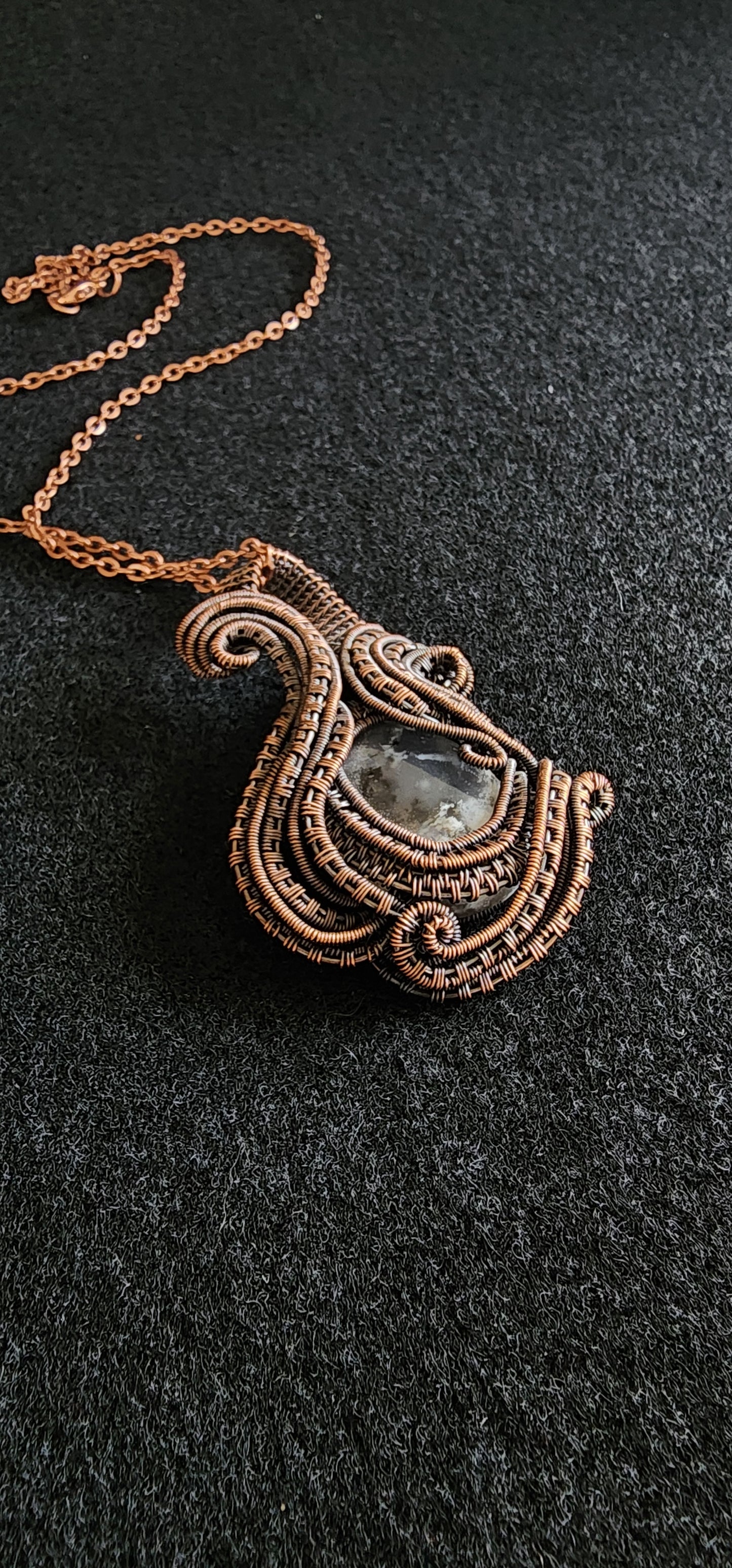 Black Moss Agate