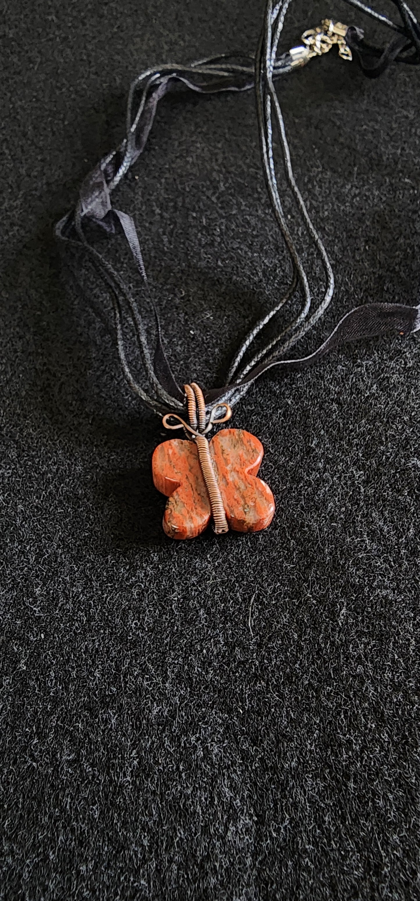 Red Jasper Butterfly