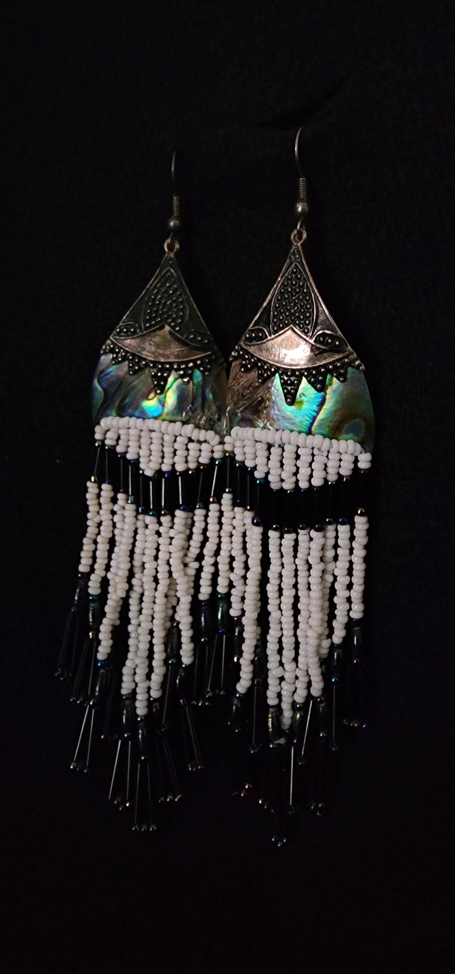 Beaded with Abolone Shell