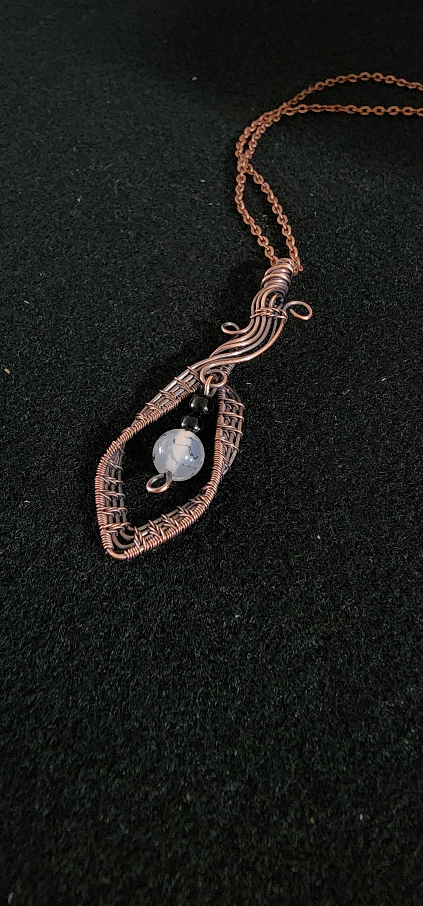 Agate and obsidian