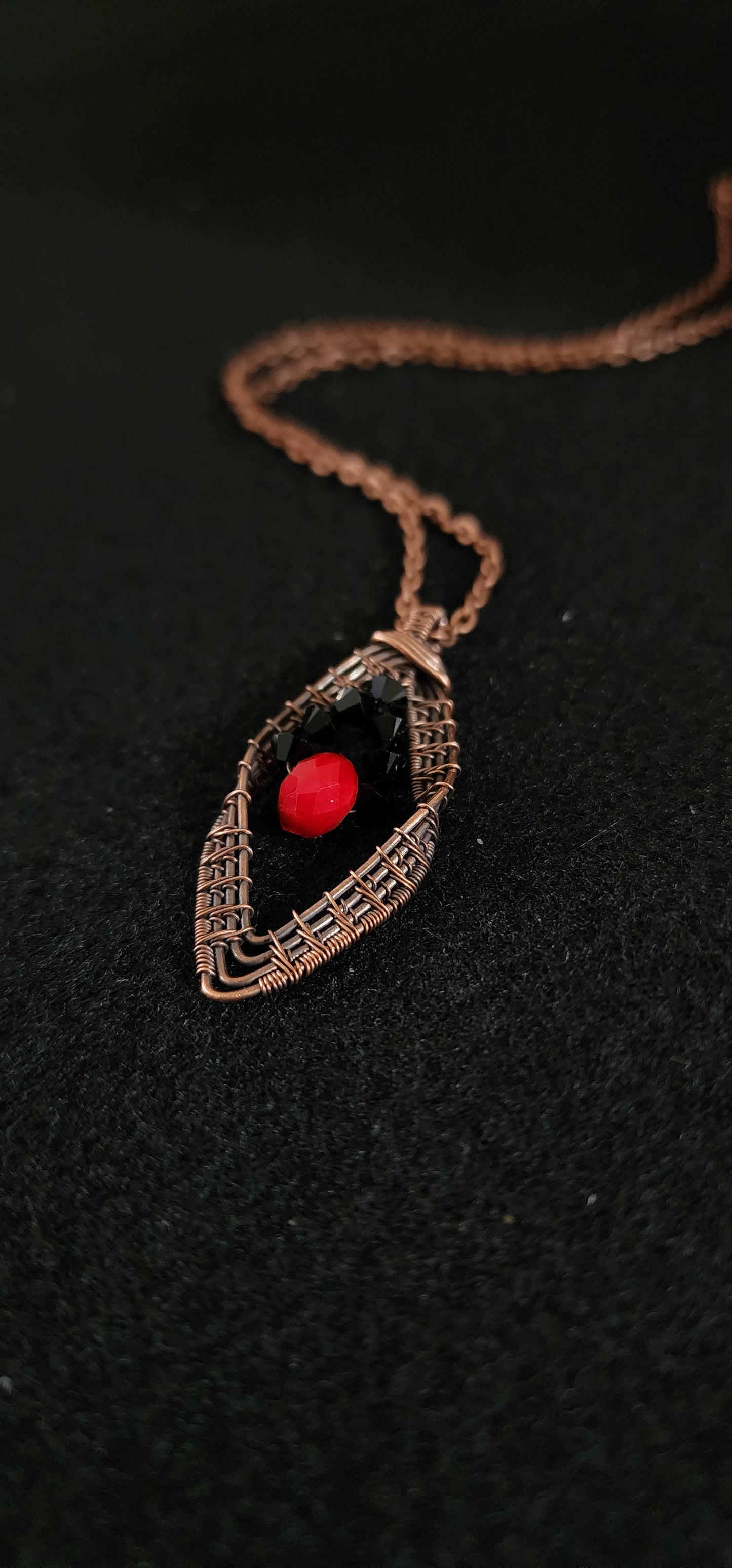 Red and black